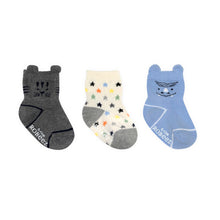 Load image into Gallery viewer, Robeez 3-Pack Baby Socks - Hunter &amp; Rhyo
