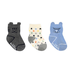 Robeez 3-Pack Baby Socks - Hunter & Rhyo