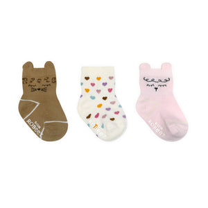 Robeez 3-Pack Baby Socks - Amber & Eden