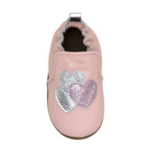 Load image into Gallery viewer, Robeez Soft Soles - Heart Sparkle
