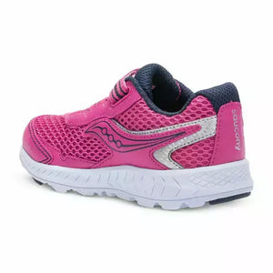 NEW! Saucony Ride 10 Jr - Silver/Pink