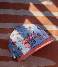 Load image into Gallery viewer, Headster Purrfectly Magical Snapback - Periwinkle
