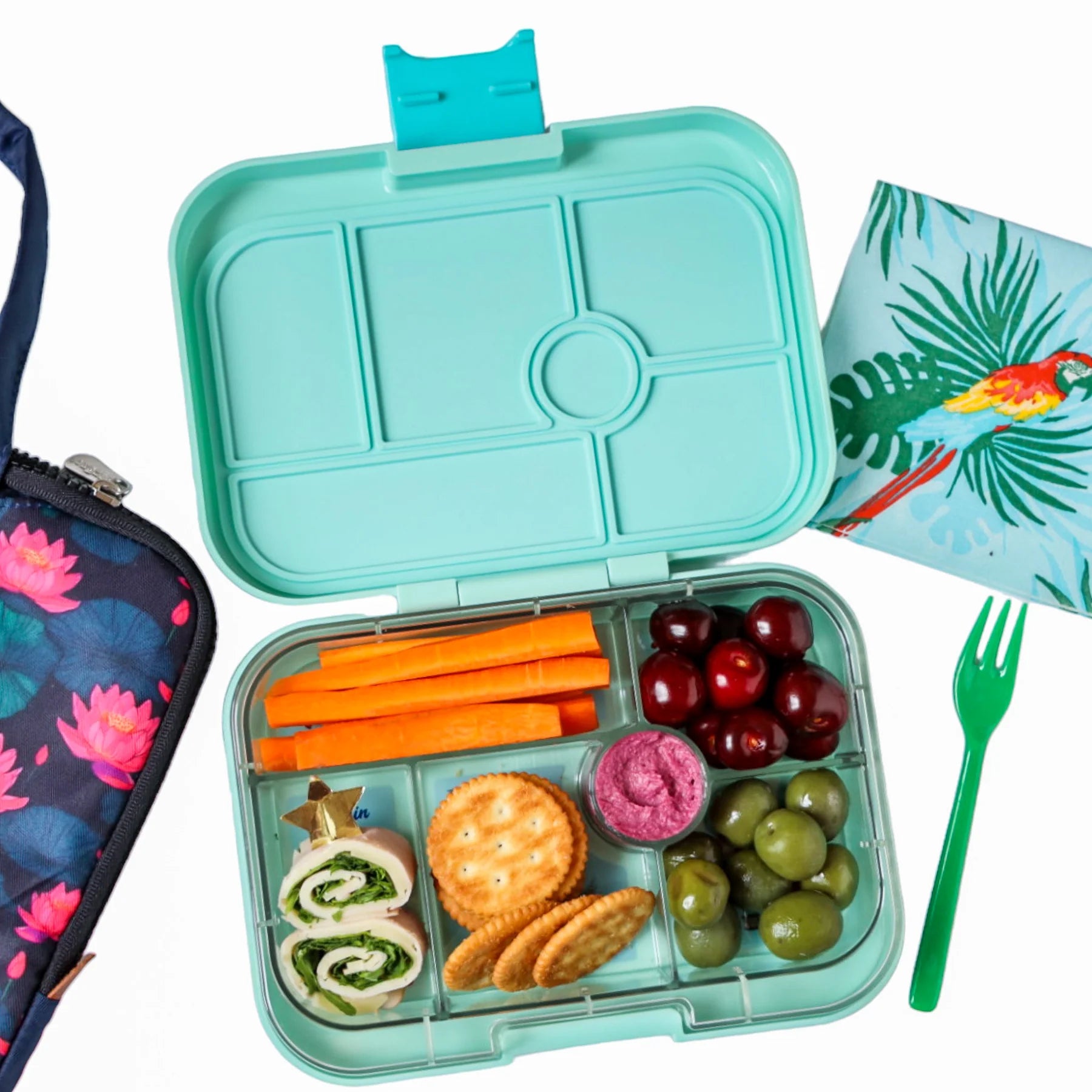 Yumbox Original - 6 compartments  M.A.Z. Toys - Yumbox - Montii -  Lunchpunch Malta