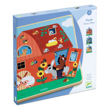 Load image into Gallery viewer, Djeco 3-Level Puzzle - Chez Moo
