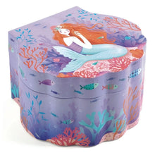 Load image into Gallery viewer, Djeco Music Box - Enchanted Mermaid
