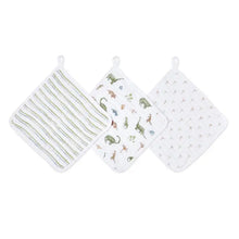 Load image into Gallery viewer, Aden + Anais Cotton Muslin Washcloths 3-Pack
