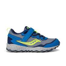 Load image into Gallery viewer, Saucony Peregrine Sneaker - Grey/Royal

