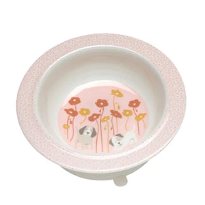 Sugarbooger Suction Bowl (Puppies and Poppies)
