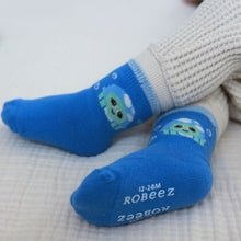 Load image into Gallery viewer, Robeez 3-Pack Baby Socks - Turtle-y Cute
