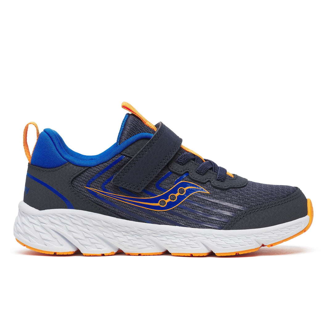 NEW! Saucony Wind 3.0 Sneaker - Navy/Peel
