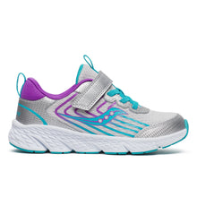 Load image into Gallery viewer, NEW! Saucony Wind 3.0 Sneaker - Silver/Turquoise
