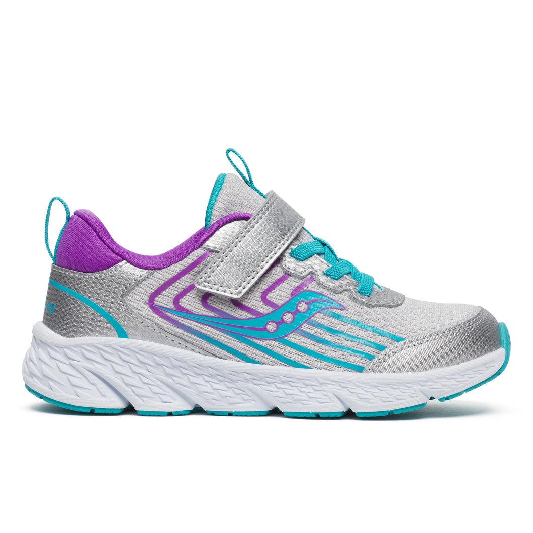 NEW! Saucony Wind 3.0 Sneaker - Silver/Turquoise