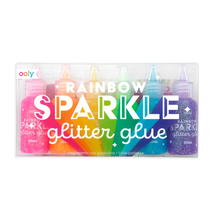 Load image into Gallery viewer, Ooly Rainbow Sparkle Glitter Glue
