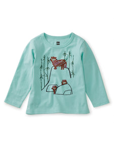 Tea Collection Baby Long Sleeve Graphic Tee - Bear Friends