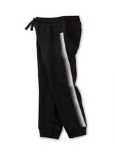 Load image into Gallery viewer, Tea Collection Striped Joggers - Jet Black
