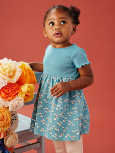 Tea Collection Empire Baby Dress- Flores