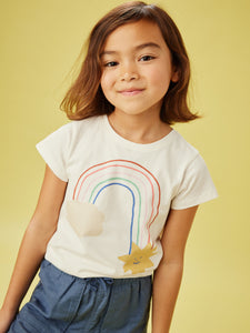 Tea Collection Over the Rainbow Graphic Tee