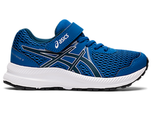 Load image into Gallery viewer, Asics Contend 7 PS (Velcro) - Lake Drive/Mako Blue
