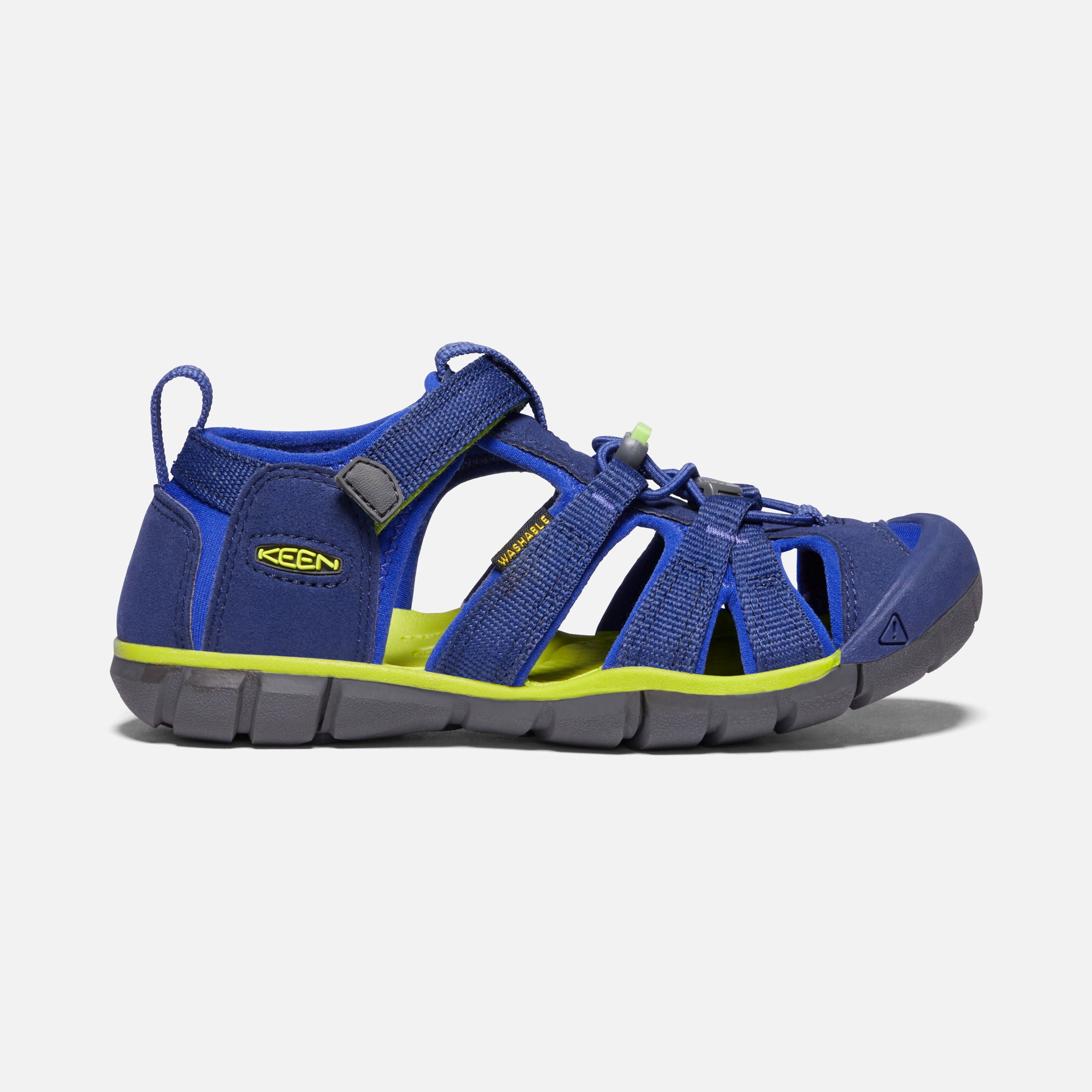 Keen Seacamp - Blue Depths/Chartreuse – Finn & Izzy