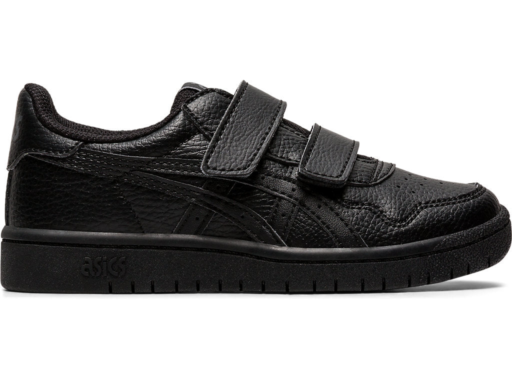 Black asics velcro clearance