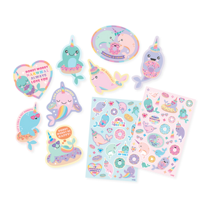 Ooly Nom Nom Narwhal Scented Stickers