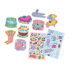 Load image into Gallery viewer, Ooly Sleepy Sloths Scented Stickers
