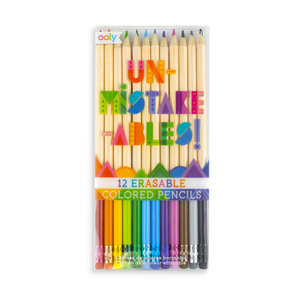 Ooly Unmistake-ables! Erasable Coloured Pencils