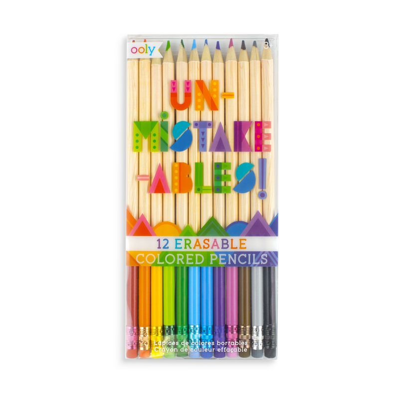 Ooly Unmistake-ables! Erasable Coloured Pencils
