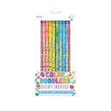 Load image into Gallery viewer, Ooly Fruity Scented Erasable Coloured Pencils
