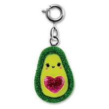 Load image into Gallery viewer, Charm It- Glitter Avocado Charm
