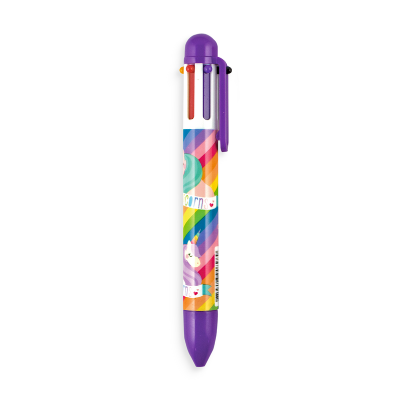 Ooly Unicorn Click Pens- Purple
