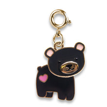 Load image into Gallery viewer, Charm It- Gold Swivel Bear Charm
