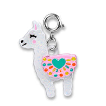 Load image into Gallery viewer, Charm It- Glitter Llama Charm

