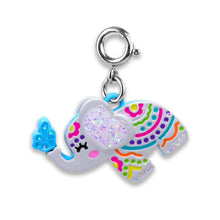 Load image into Gallery viewer, Charm It- Glitter Elephant Charm
