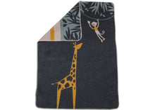 Load image into Gallery viewer, David Fussenegger MAJA Kids Blanket- Giraffe
