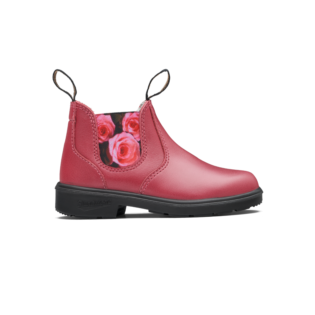 Blundstone 2251- Mauve with Pink Rose Elastic