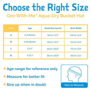 Jan & Jul Aqua-Dry Bucket Hat (Sharks)