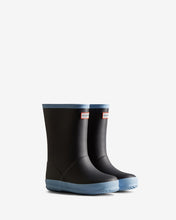 Load image into Gallery viewer, Hunter Insulated Boot Navy Blue Frost/White Willow
