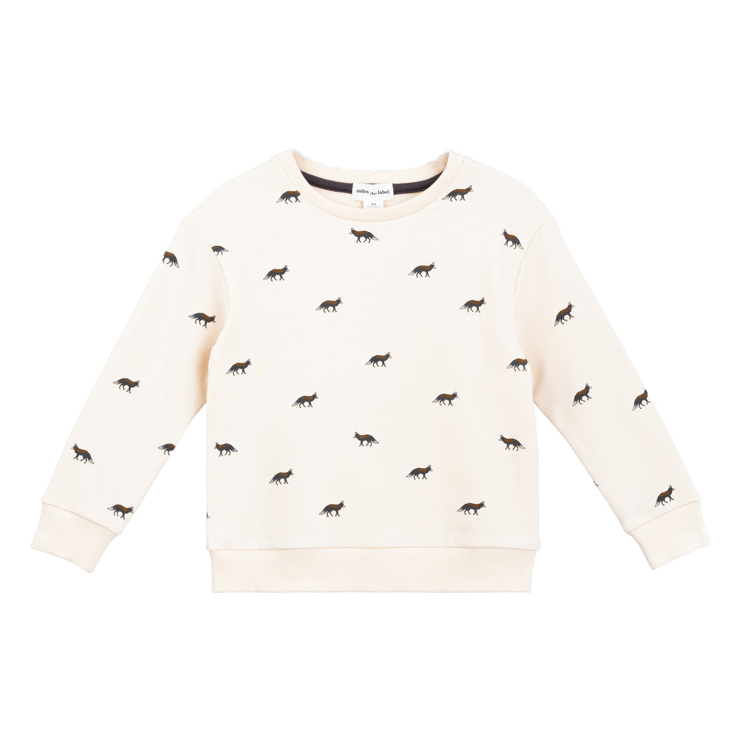 Miles The Label- Boys Beige Knit Top
