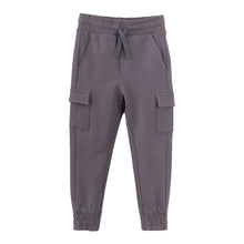 Load image into Gallery viewer, Miles The Label- Boy Dark Grey Knit Pants
