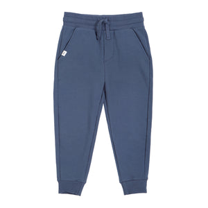 Miles The Label- Baby Dusty Blue Knit Pants