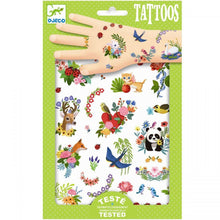 Load image into Gallery viewer, Djeco Happy Spring Temporary Tattoos
