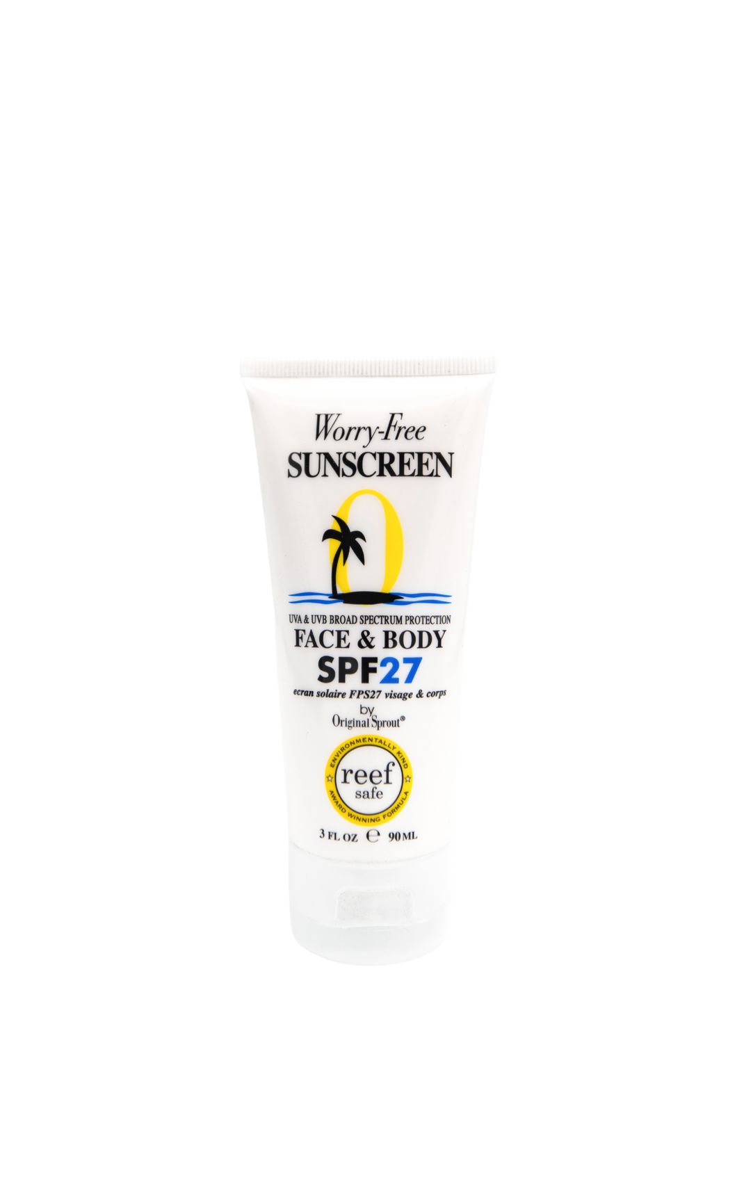 Original Sprout Face + Body SPF 27 Sunscreen (3 oz)