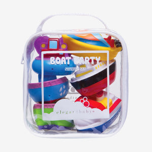Elegant Baby Boat Party Bath Toy Set