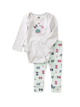 Load image into Gallery viewer, Tea Collection Baby Bodysuit Outfit - Garden Friends
