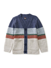 Load image into Gallery viewer, Tea Collection Marled Pocket Cardigan - Stripe
