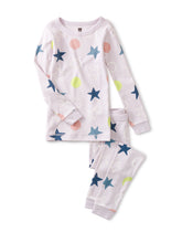 Load image into Gallery viewer, Tea Collection Moon and Stars Pajama Set
