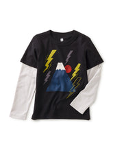 Load image into Gallery viewer, Tea Collection Layered Long Sleeve Graphic Tee - Mount Fuji
