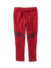 Load image into Gallery viewer, Tea Collection Speedy Striped Joggers - Red Wagon
