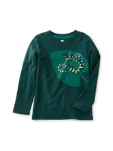 Load image into Gallery viewer, Tea Collection Long Sleeve Graphic Tee - River Green Reptile
